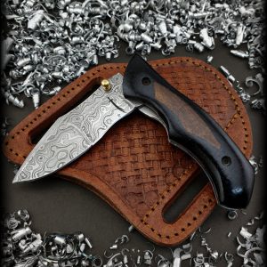 Damascus Pocket Knife