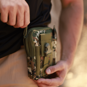Tactical MOLLE Pouch and Waist Bag